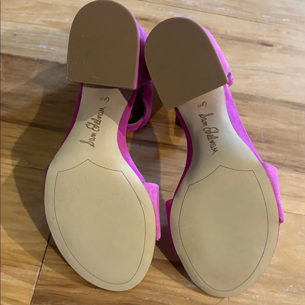 Sam Edelman Suede Heels - Picture 2 of 4